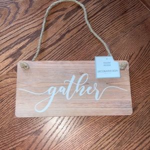 Thanksgiving door sign